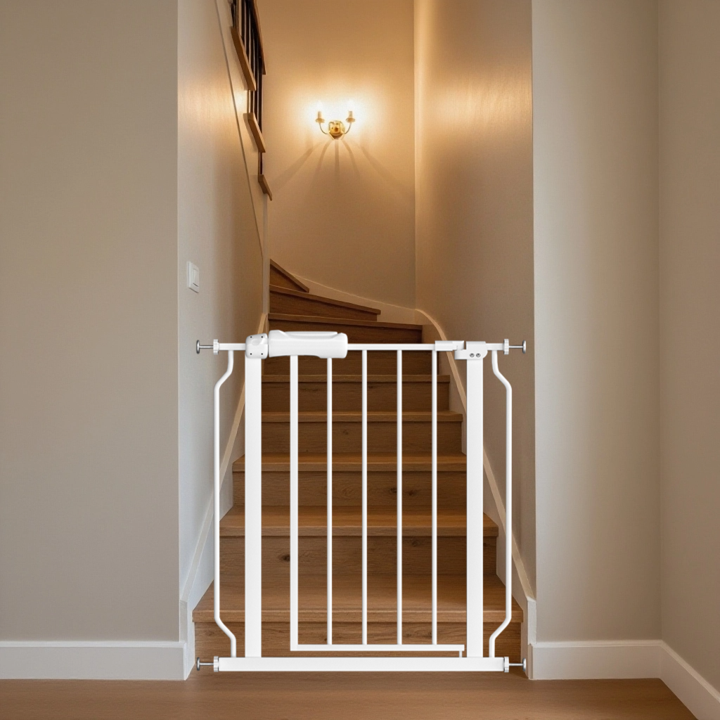 FairyBaby Extra Wide Baby Gate, Easy Install Extra Security