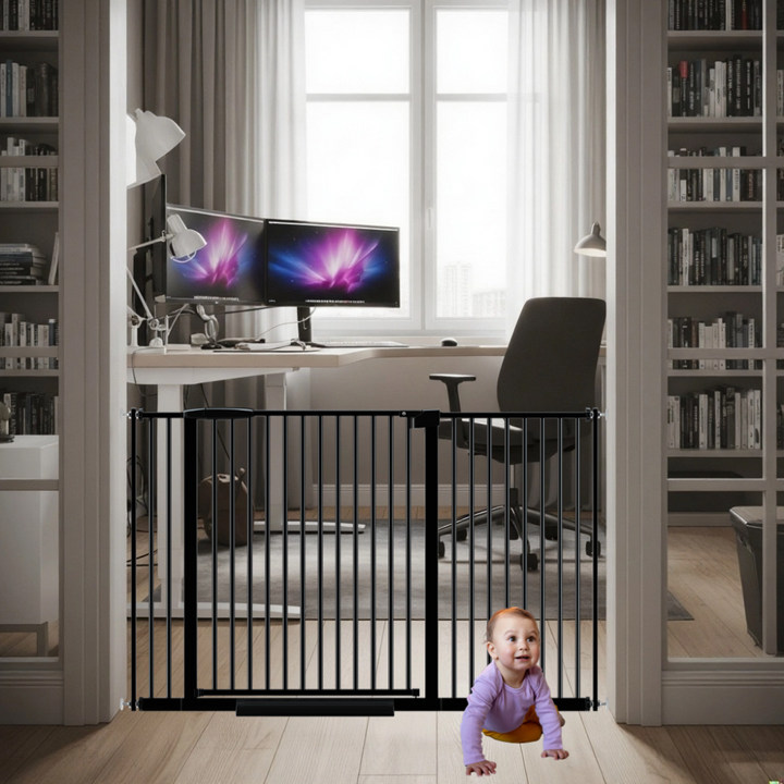 FairyBaby 30" Tall Safety Gate with Narrow Bar Spacing