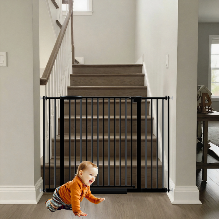 FairyBaby 30" Tall Safety Gate with Narrow Bar Spacing