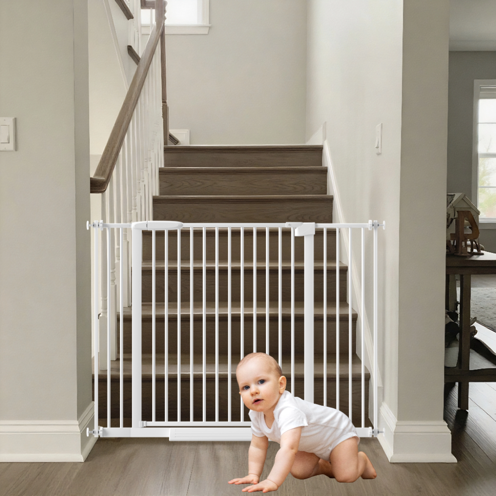 FairyBaby 30" Tall Safety Gate with Narrow Bar Spacing