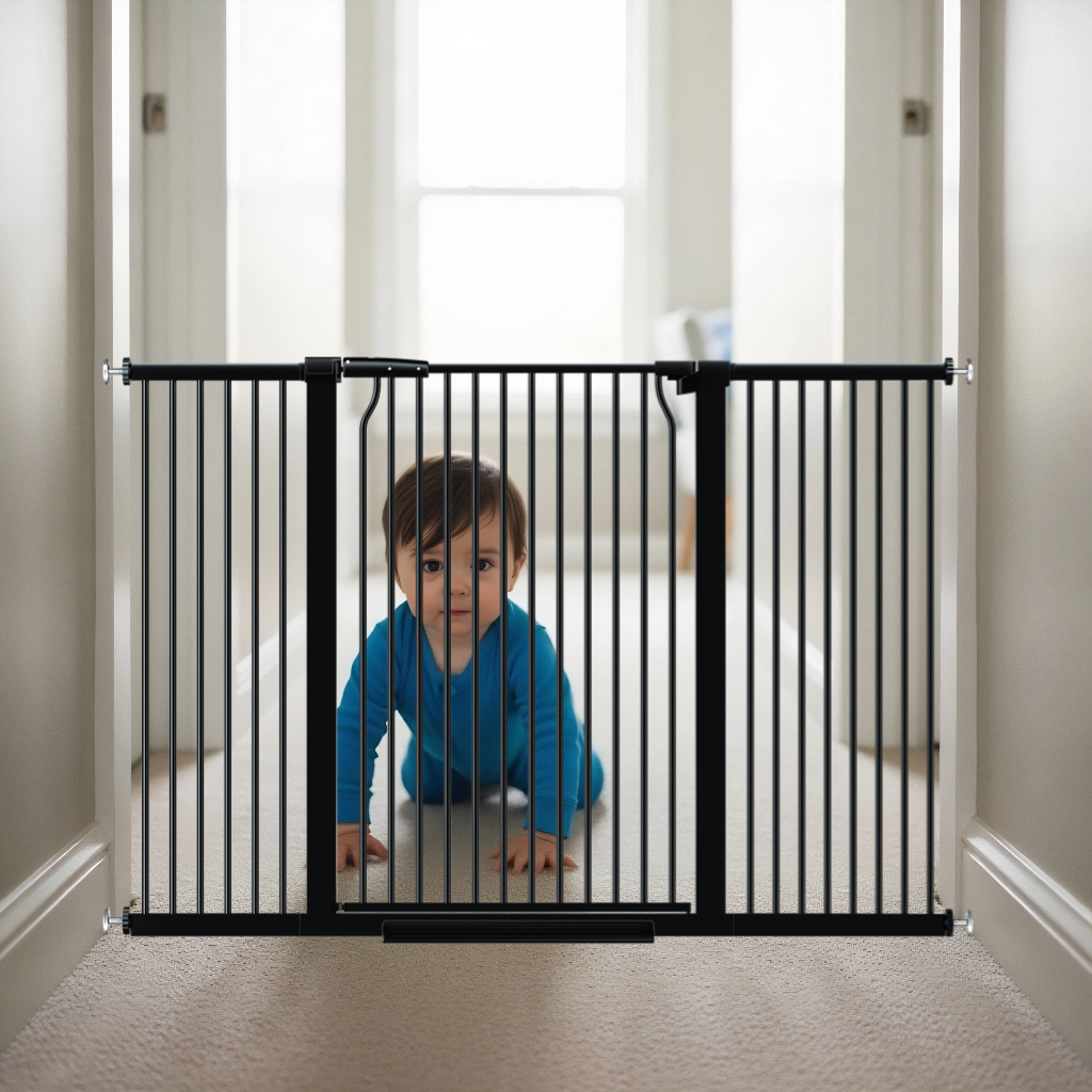 FairyBaby 40.55" Extra Tall Heavy Duty Safety Gate For Front Door