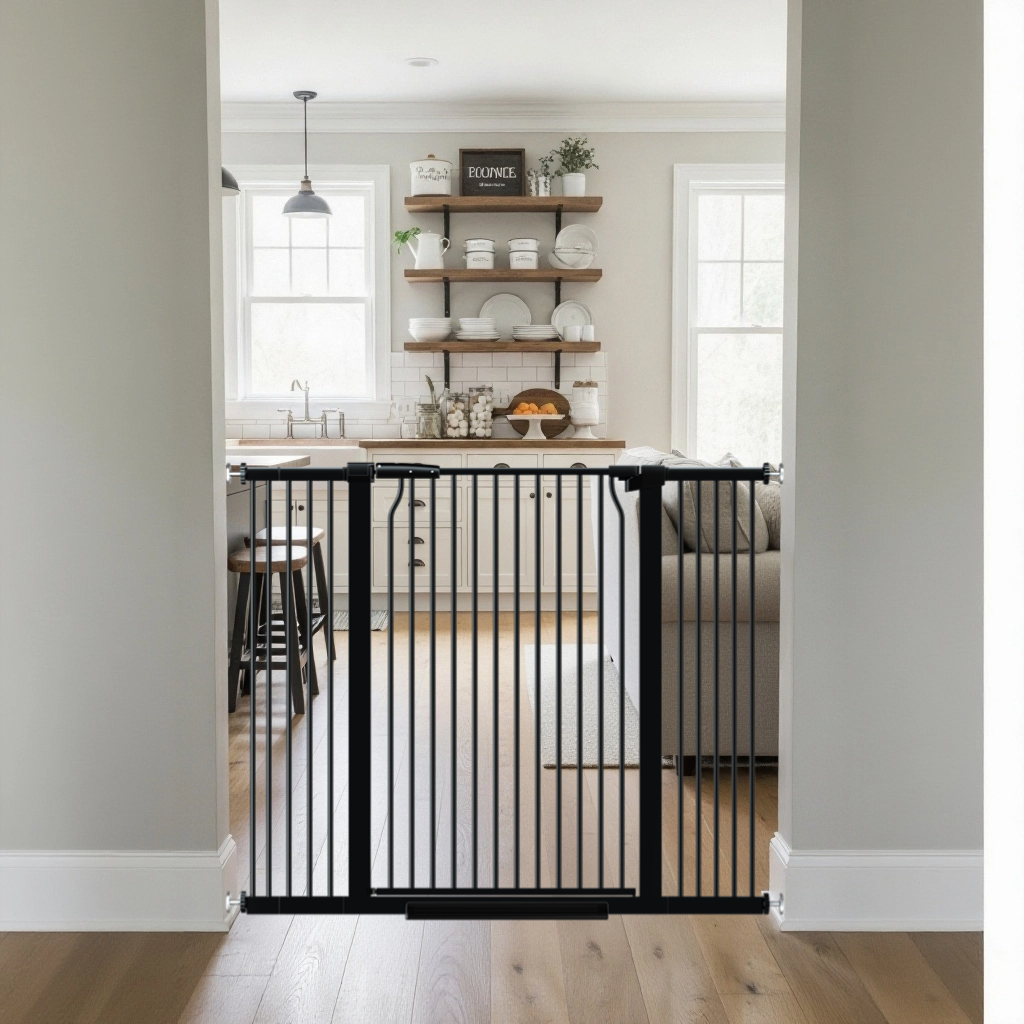 FairyBaby 40.55" Extra Tall Heavy Duty Safety Gate For Front Door