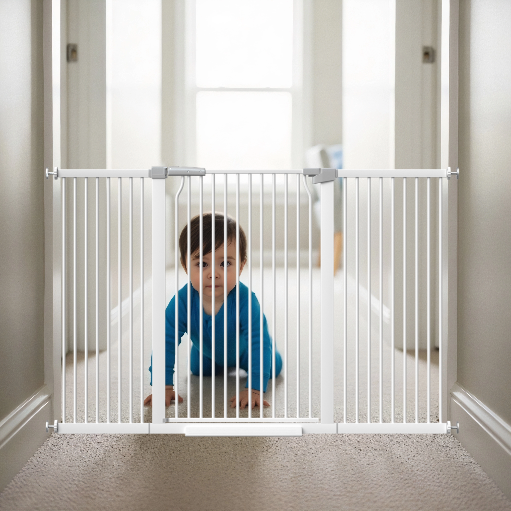 FairyBaby 40.55" Extra Tall Heavy Duty Safety Gate For Front Door