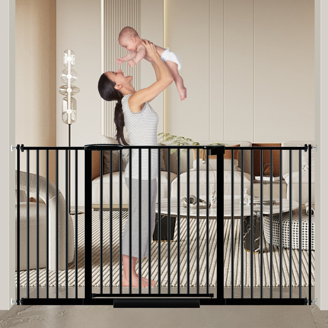 FairyBaby 30" Tall Safety Gate with Narrow Bar Spacing