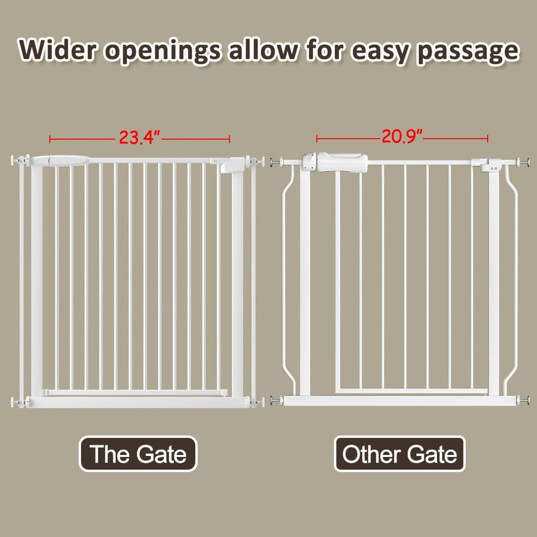 FairyBaby 30" Tall Safety Gate with Narrow Bar Spacing