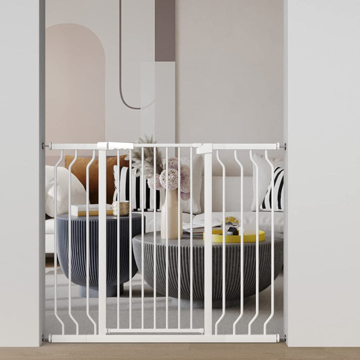 FairyBaby 40" Extra Tall Auto Close Big Dog Gate, Tall Baby Gate