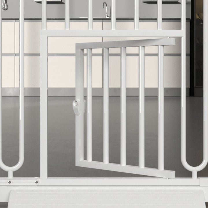 FairyBaby 61" Tall Pet Gate with Cat Door - FairyBaby