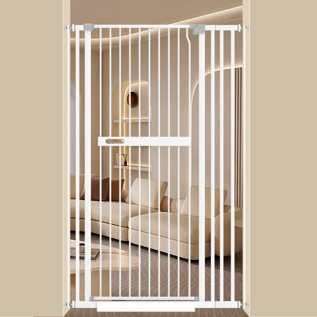 FairyBaby 72" Tall Cat Gate with Narrow Bar Spacing - FairyBaby