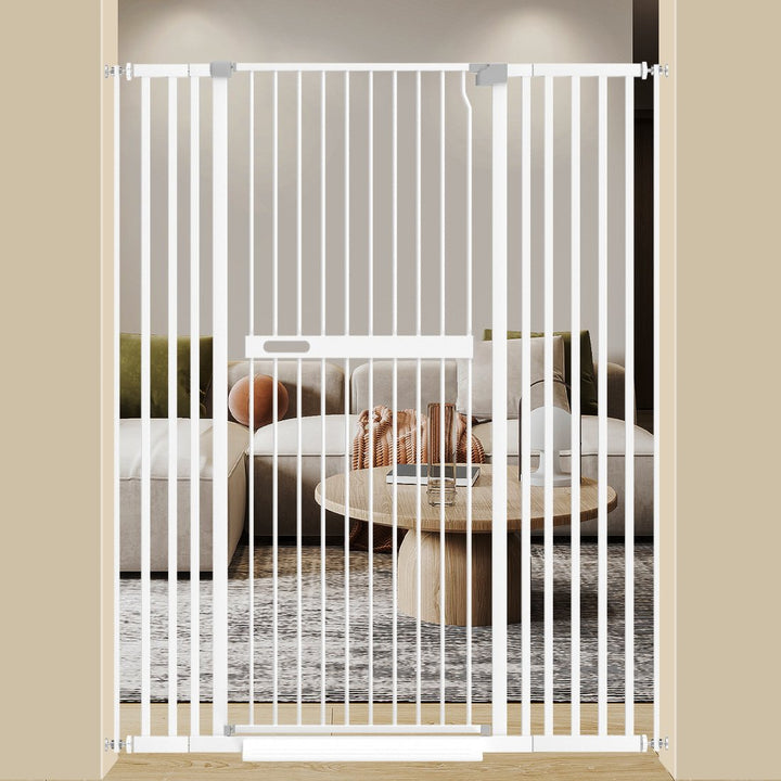 FairyBaby 72" Tall Cat Gate with Narrow Bar Spacing - FairyBaby