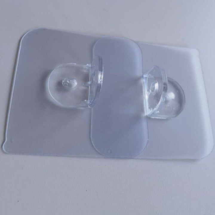 FairyBaby Baby Gate Clear Adhesive Plastic Holders (8 Pack)