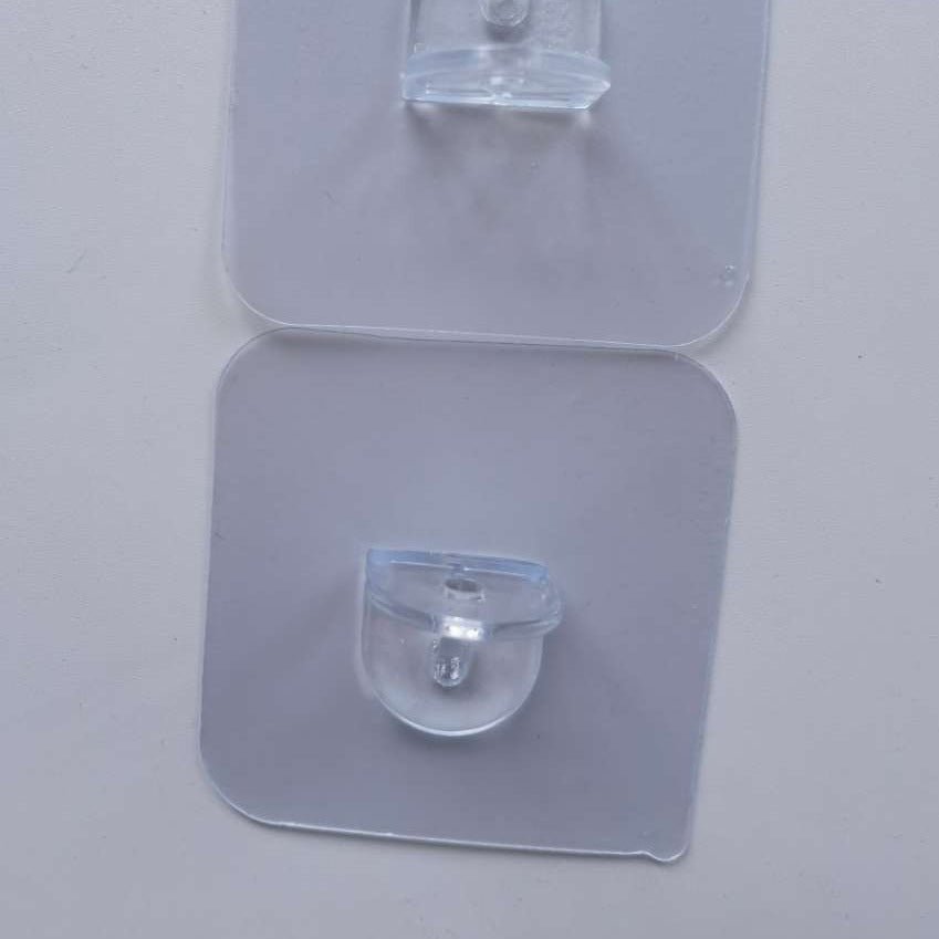 FairyBaby Baby Gate Clear Adhesive Plastic Holders (8 Pack)