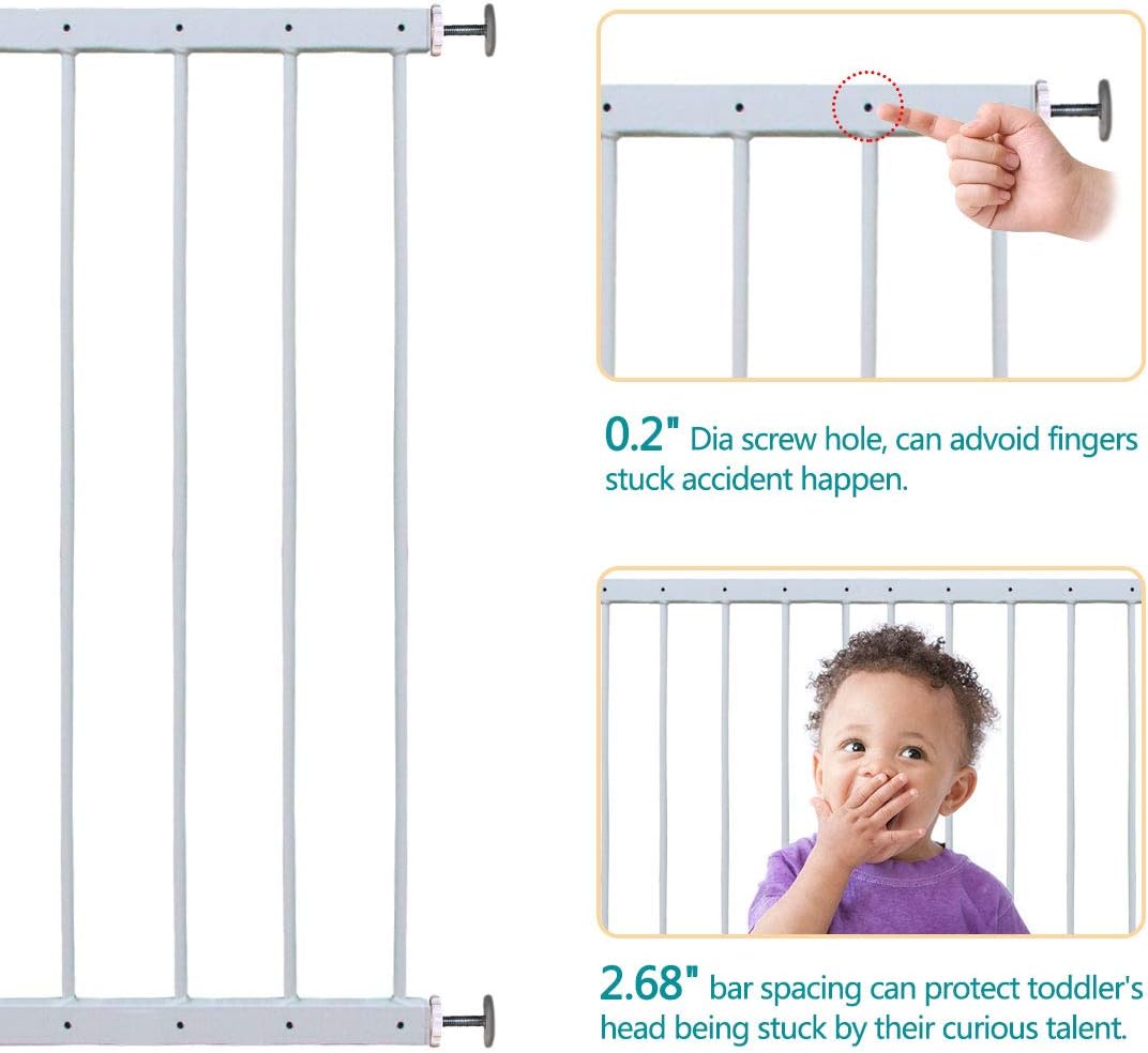 FairyBaby Childproof Interior Bar Guard for Windows Adjustable Wide
