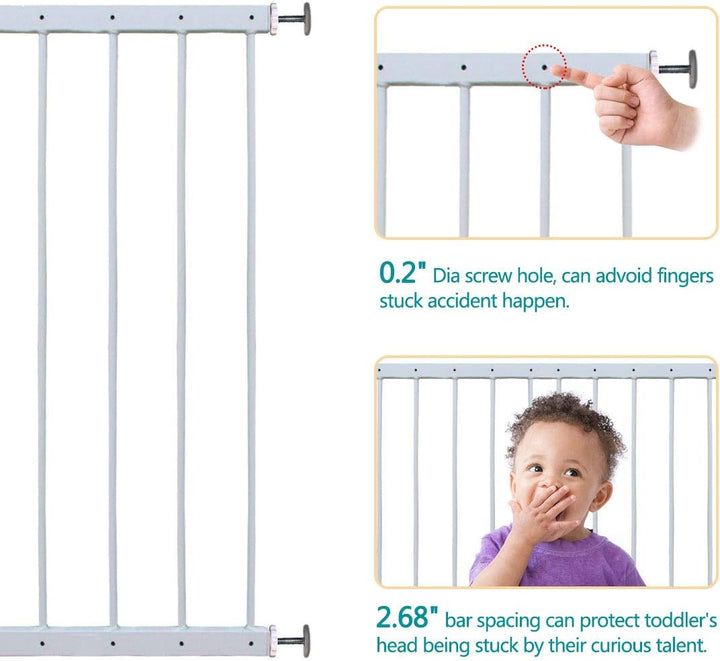 FairyBaby Childproof Interior Bar Guard for Windows Adjustable Wide