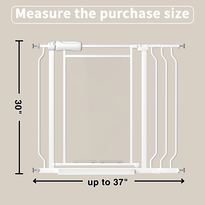 30” Tall FairyBaby Transparent Acrylic Safety Barrier
