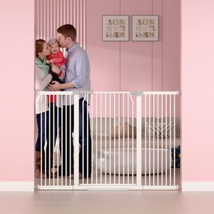 FairyBaby 40.55" Extra Tall Heavy Duty Safety Gate For Front Door