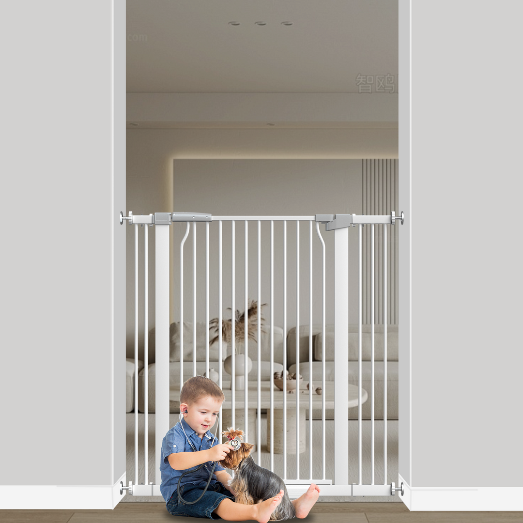 FairyBaby 40.55" Extra Tall Heavy Duty Safety Gate For Front Door