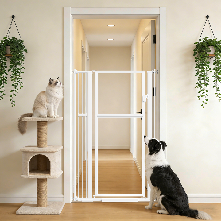 FairyBaby 59" Extra Tall Auto-Close Pet Safety Gate