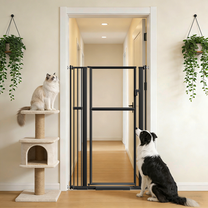 FairyBaby 59" Extra Tall Auto-Close Pet Safety Gate
