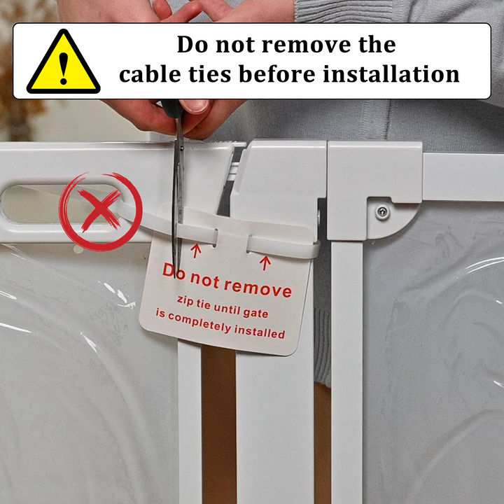 Fairybaby 40" Tall Acrylic Safety Gate