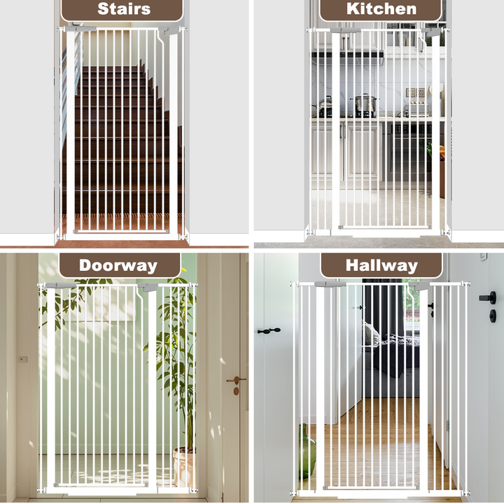 Fariybaby 51 Inch Baby Gate - Child Pet Safety Gate, Extra Tall Indoor Isolation Gate
