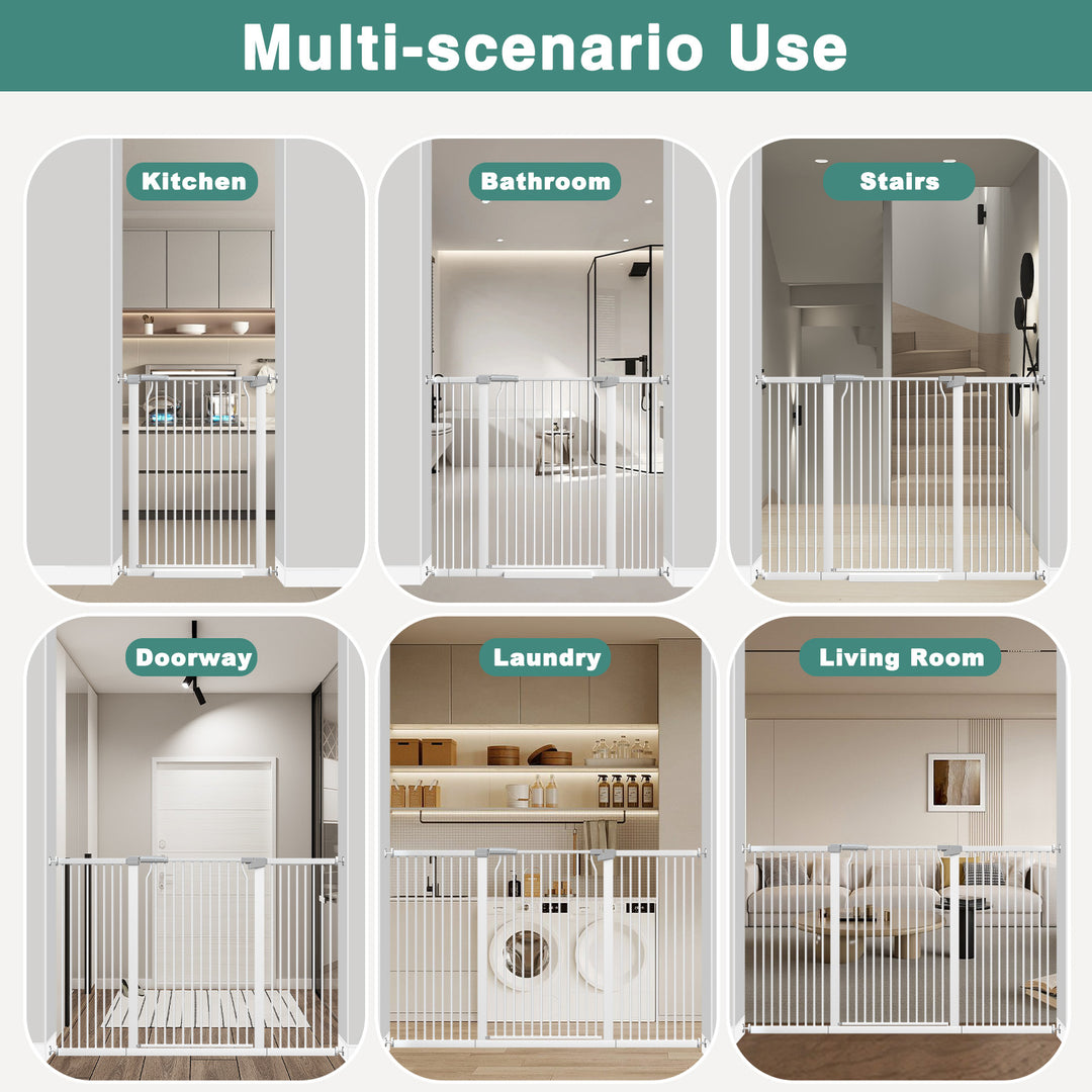 FairyBaby 40.55" Extra Tall Heavy Duty Safety Gate For Front Door