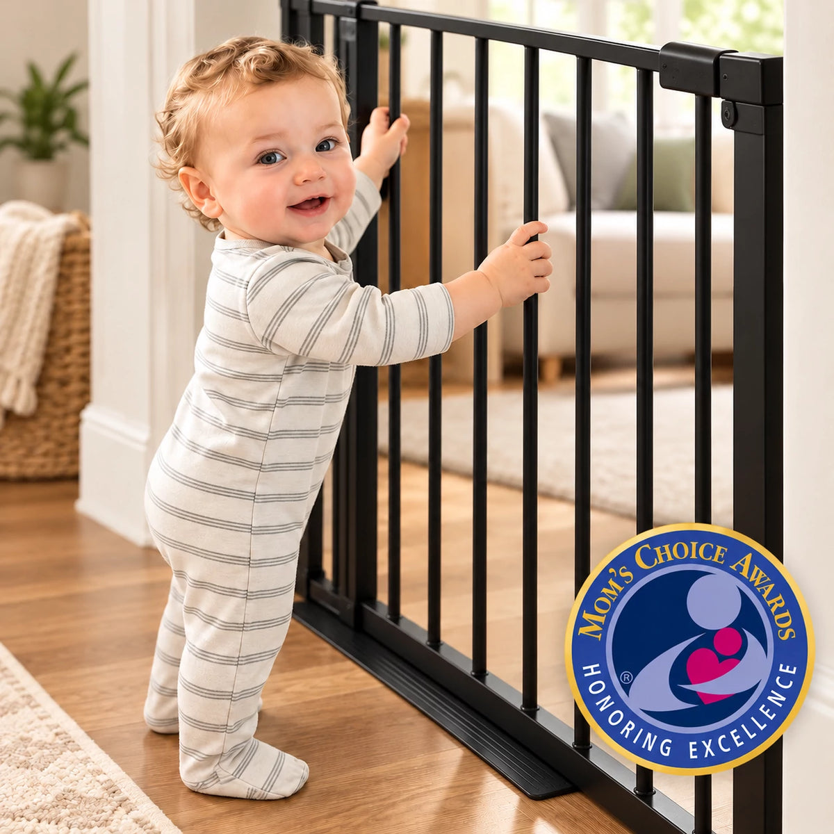 Fairybaby baby gate, with the Mom's Choice Awards