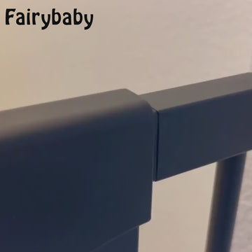 FairyBaby Baby Gate with Adjustable Cat Door