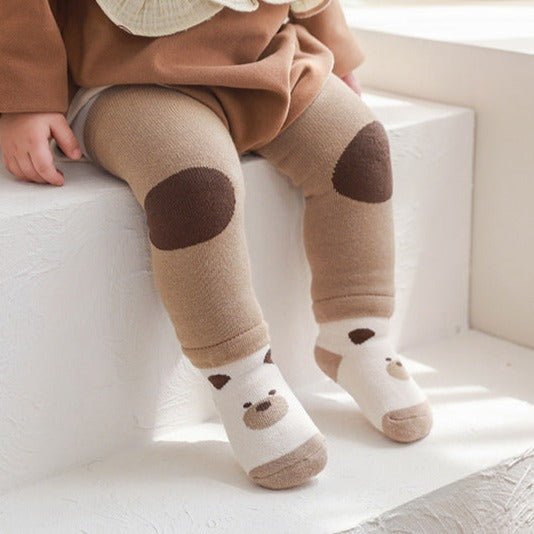 FaieyBaby Baby Winter Knee High Socks 0-3 Years Old(2 Pair) - FairyBaby