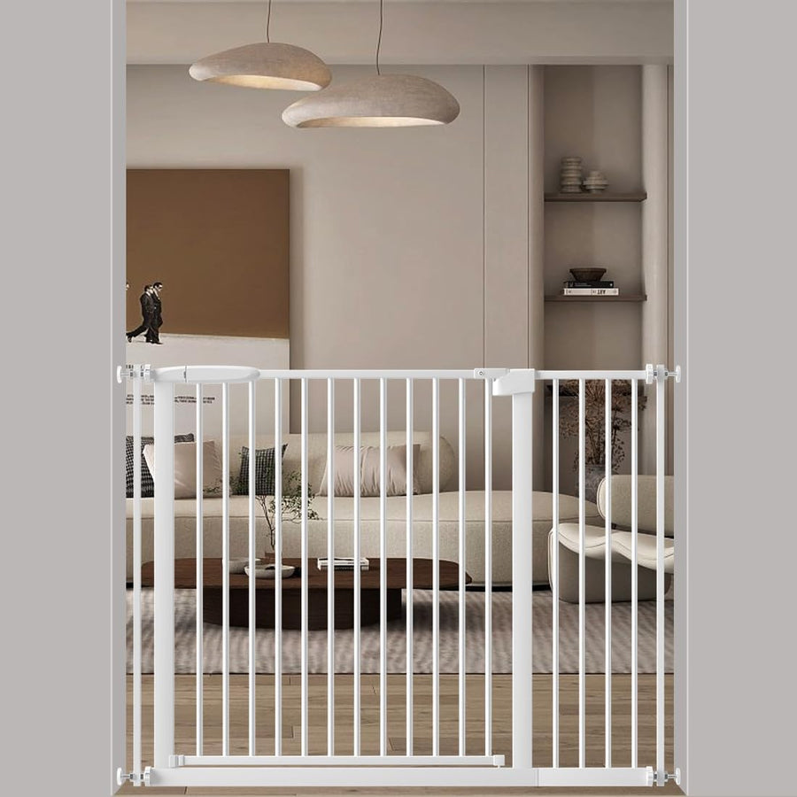 FairyBaby 30" Tall Safety Gate with Narrow Bar Spacing 