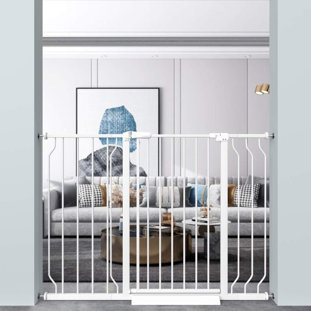 FairyBaby 36" Tall Safety Gate Dual-Purpose Safety Barrier for Babies and Pets - FairyBaby