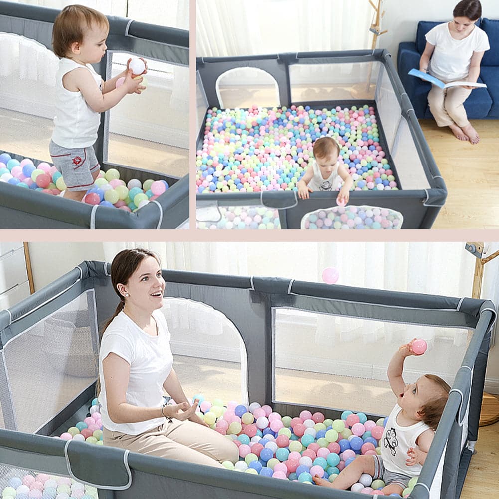 Large Baby Playpen with Toys Game Fence