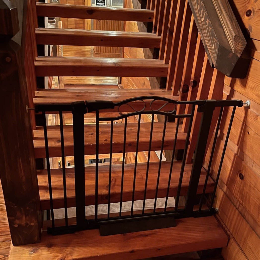 Extra wide walk 2024 through baby gate