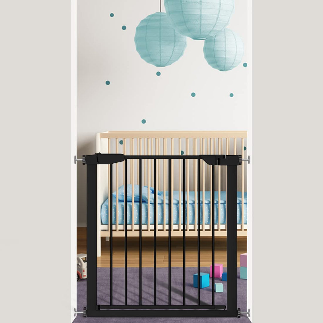 FairyBaby Baby Safety Gate, Easy to Install, Auto Close & Auto Lock 