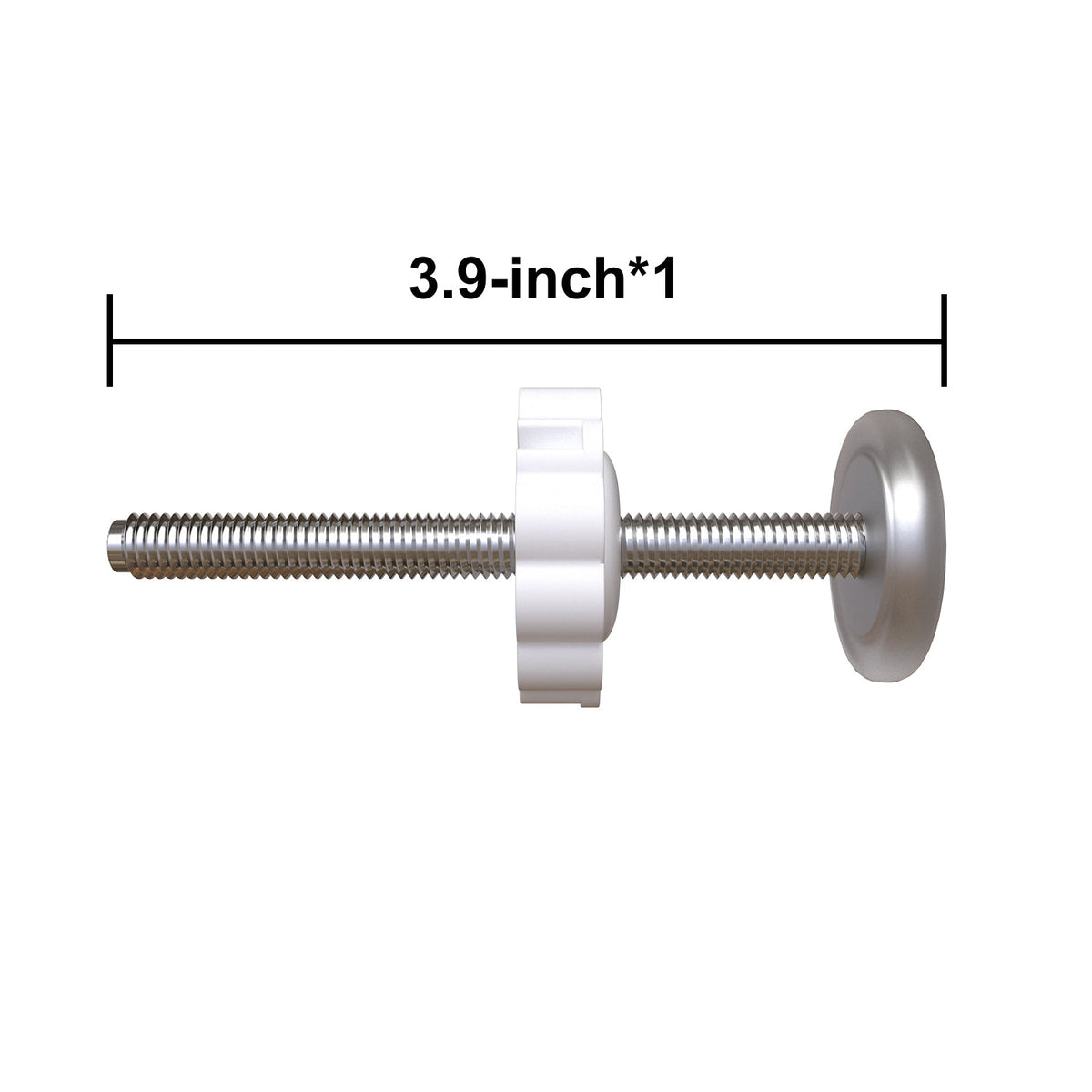 FairyBaby Rod for Pressure Mounted Baby Gate (4 Pack) 