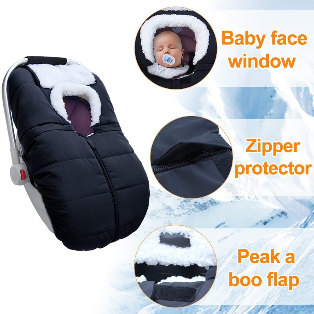FairyBaby Winter Baby Car Seat Cover for Newborn & Infant - FairyBaby