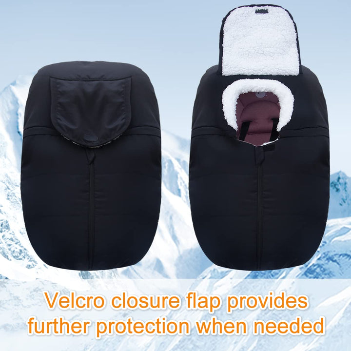 FairyBaby Winter Baby Car Seat Cover for Newborn & Infant - FairyBaby